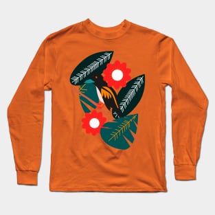 Cute broadbill Long Sleeve T-Shirt